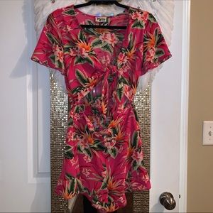 Show Me Your MuMu Tropical Print Romper